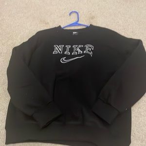 vintage nike sweatshirt black large